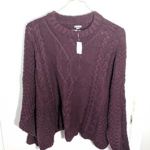 Aerie XL Maroon Sweater